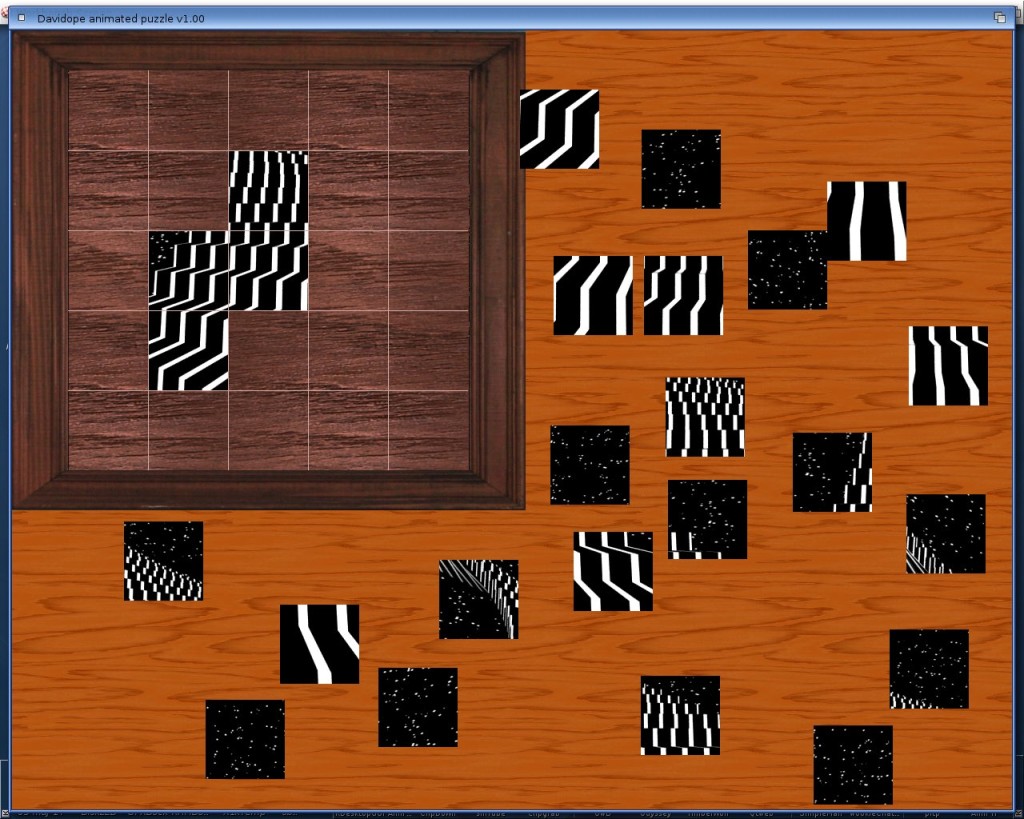 Davidope puzzle - rozgrywka