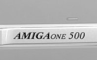 AmigaOne 500 - logo bliżniacze do tego z czasów A500.