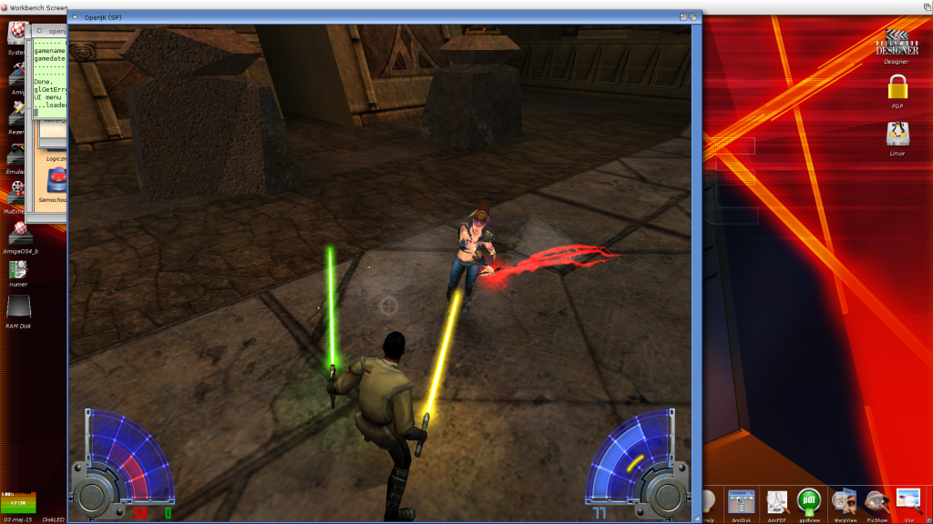 Jedi Academy - walka z Bossem
