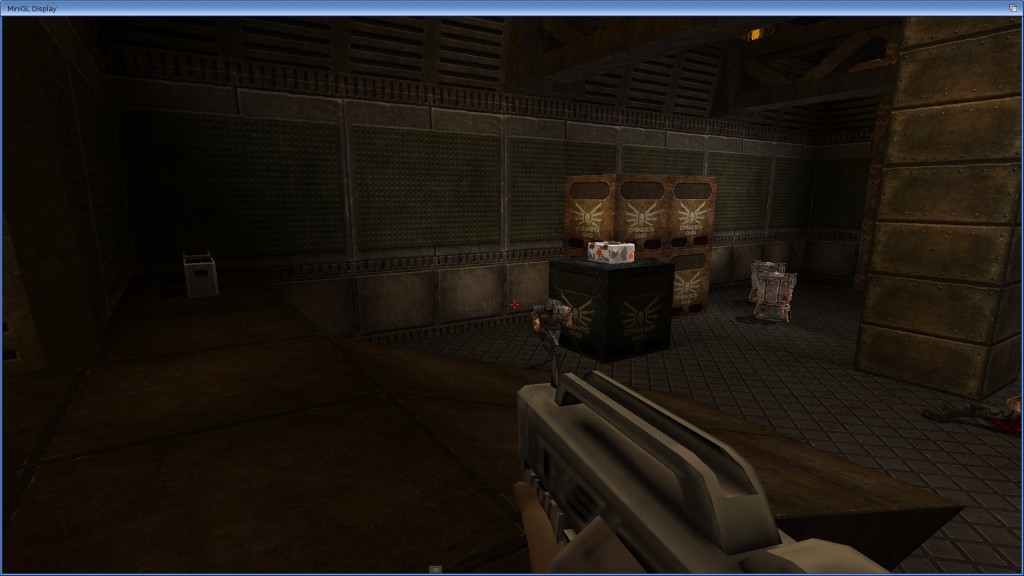 Quake 2HD w oknie Workbencha