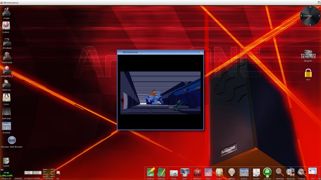Flashback intro - AmigaOne X1000 